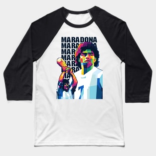 Diego Maradona Baseball T-Shirt